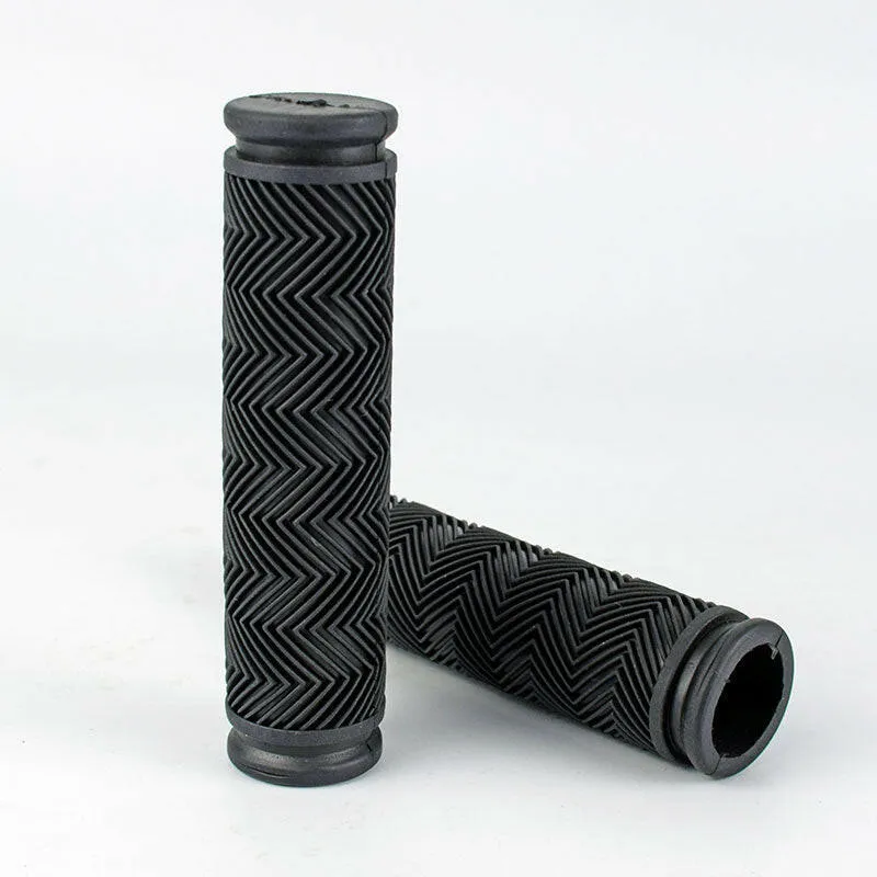 1pair Rubber Bicycle Handlebar Grips MTB Bike Grips BMX Mountain Road Fixie Bike Soft Grips Shockproof Bike Parts accessories