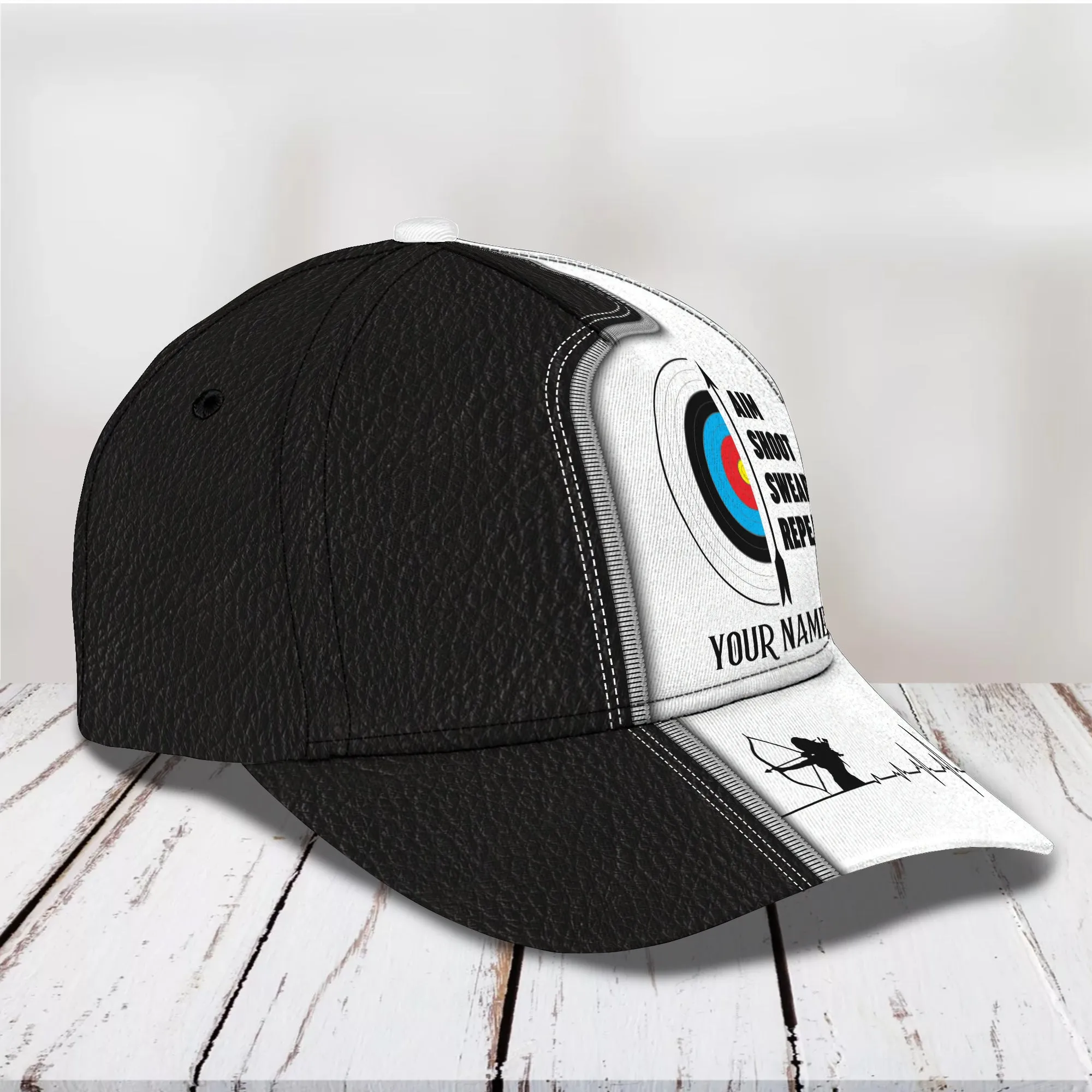 3D Classic Cap Archery Cv98 Personalized Name Cap 04 Namashops