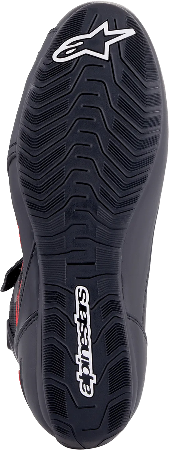 ALPINESTARS Faster-3 Rideknit Riding Shoes - Black/Gray/Red - US 12.5 25103191993-125