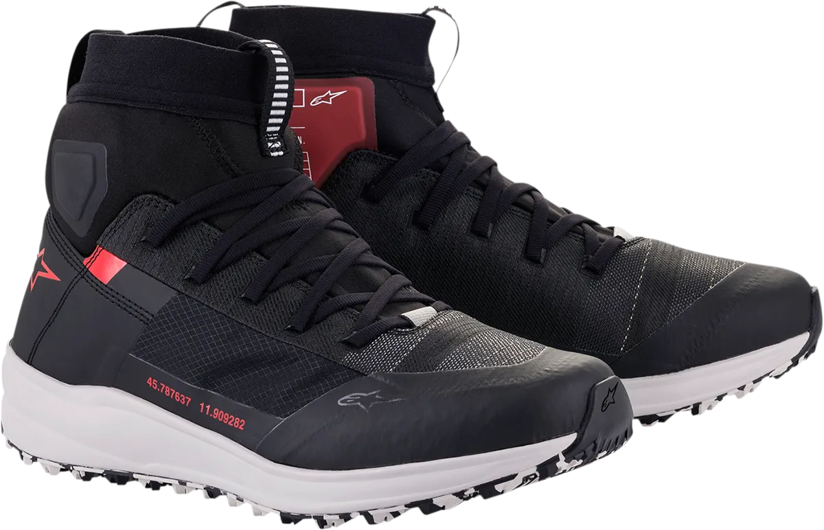 ALPINESTARS Speedforce Shoes - Black/White/Red - US 8 2654321-123-8