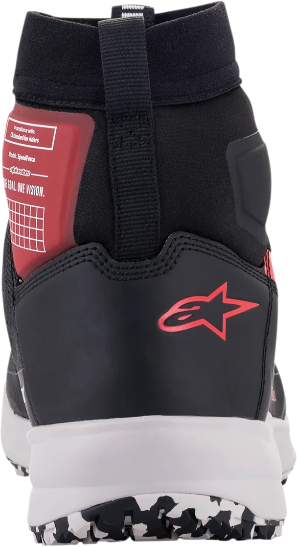 ALPINESTARS Speedforce Shoes - Black/White/Red - US 8 2654321-123-8