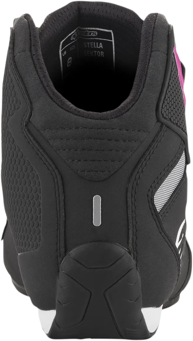 ALPINESTARS Women's Sektor Shoes - Black/Pink - US 11 2515719103911