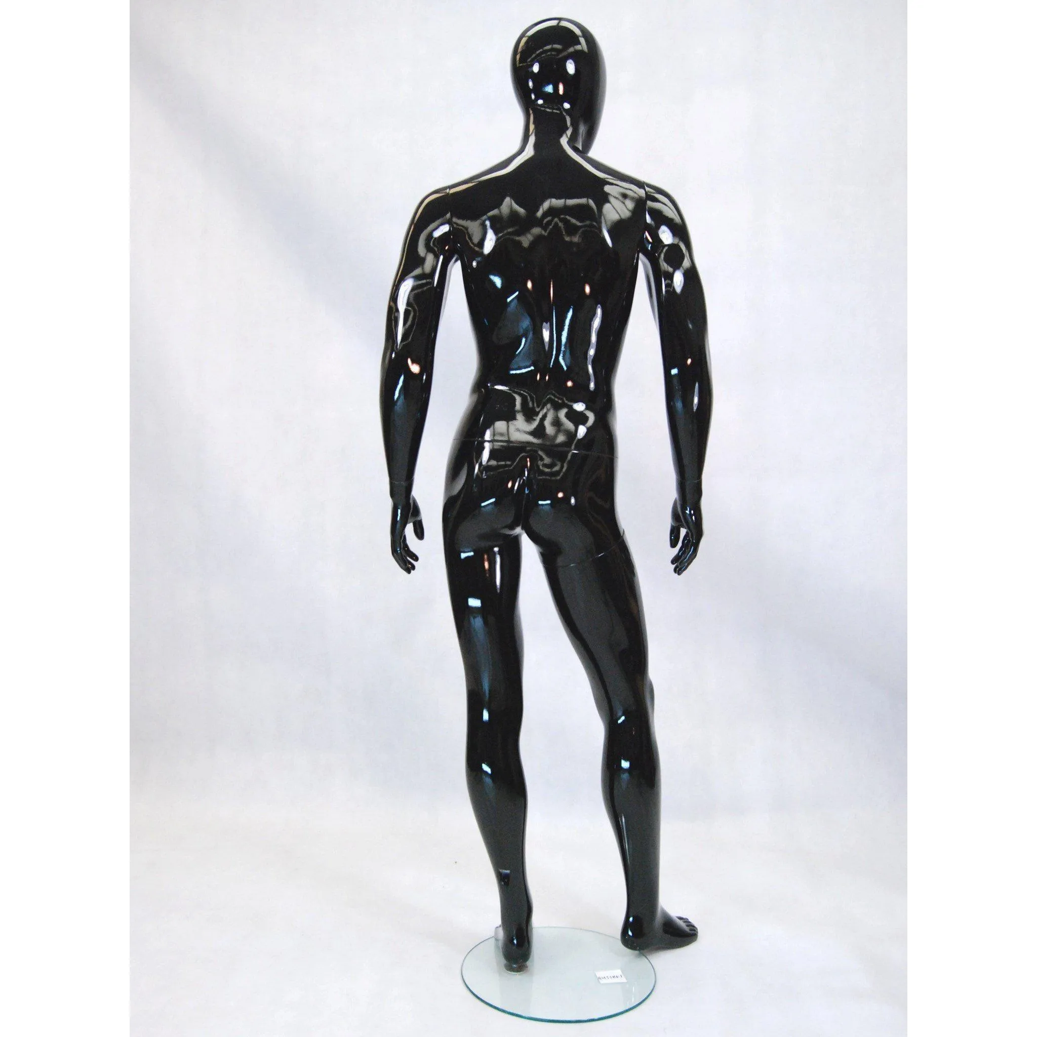 Black Male Egghead Mannequin MM-GM53BK