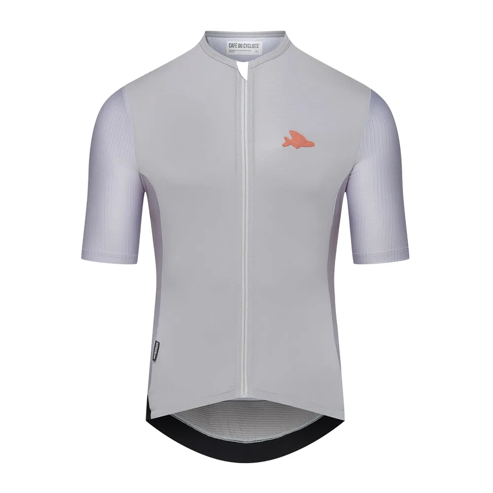 CAFE DU CYCLISTE Olympe Ultralight Cycling Jersey - Mountain Fog