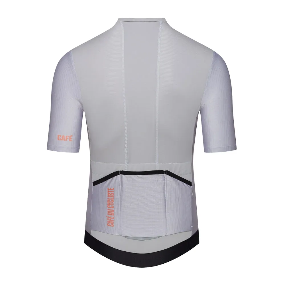 CAFE DU CYCLISTE Olympe Ultralight Cycling Jersey - Mountain Fog