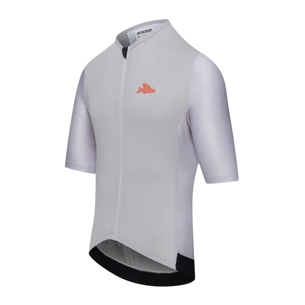 CAFE DU CYCLISTE Olympe Ultralight Cycling Jersey - Mountain Fog