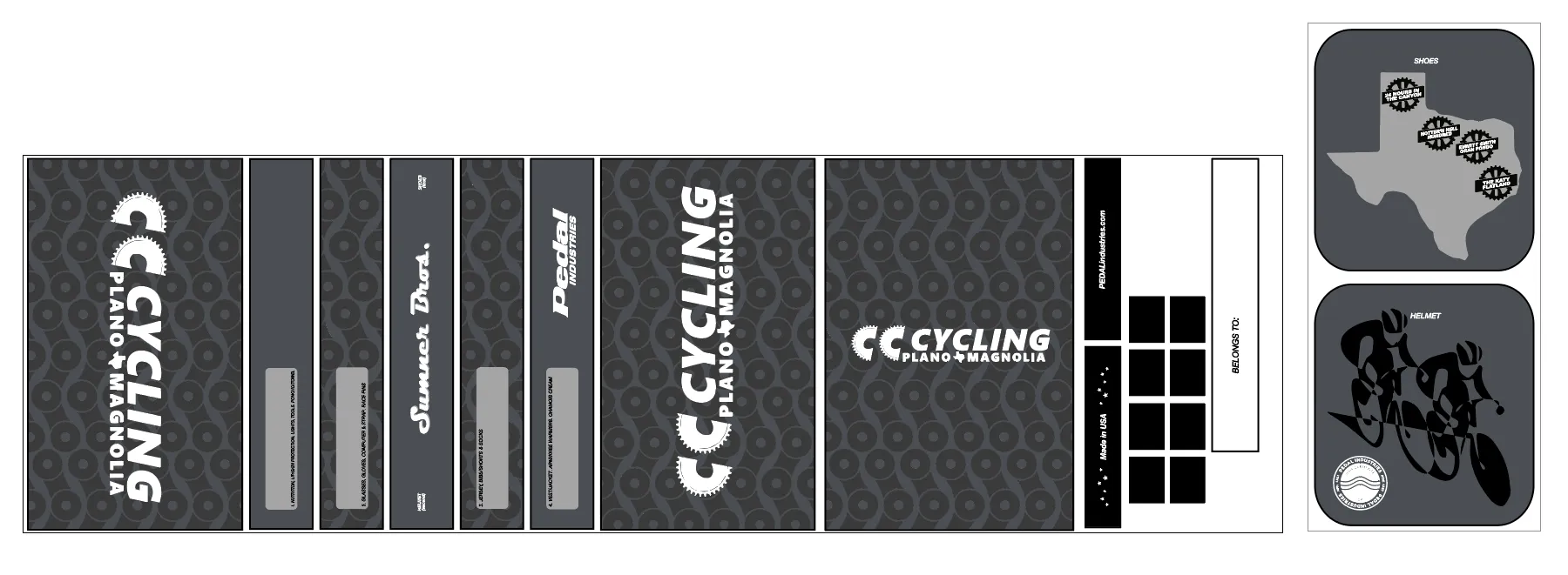 CC Cycling 2022 RACEDAY BAG™ Gray