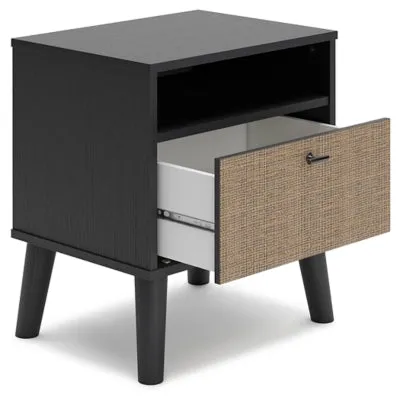Charlang Full Panel Platform Bed with Dresser, Chest and 2 Nightstands