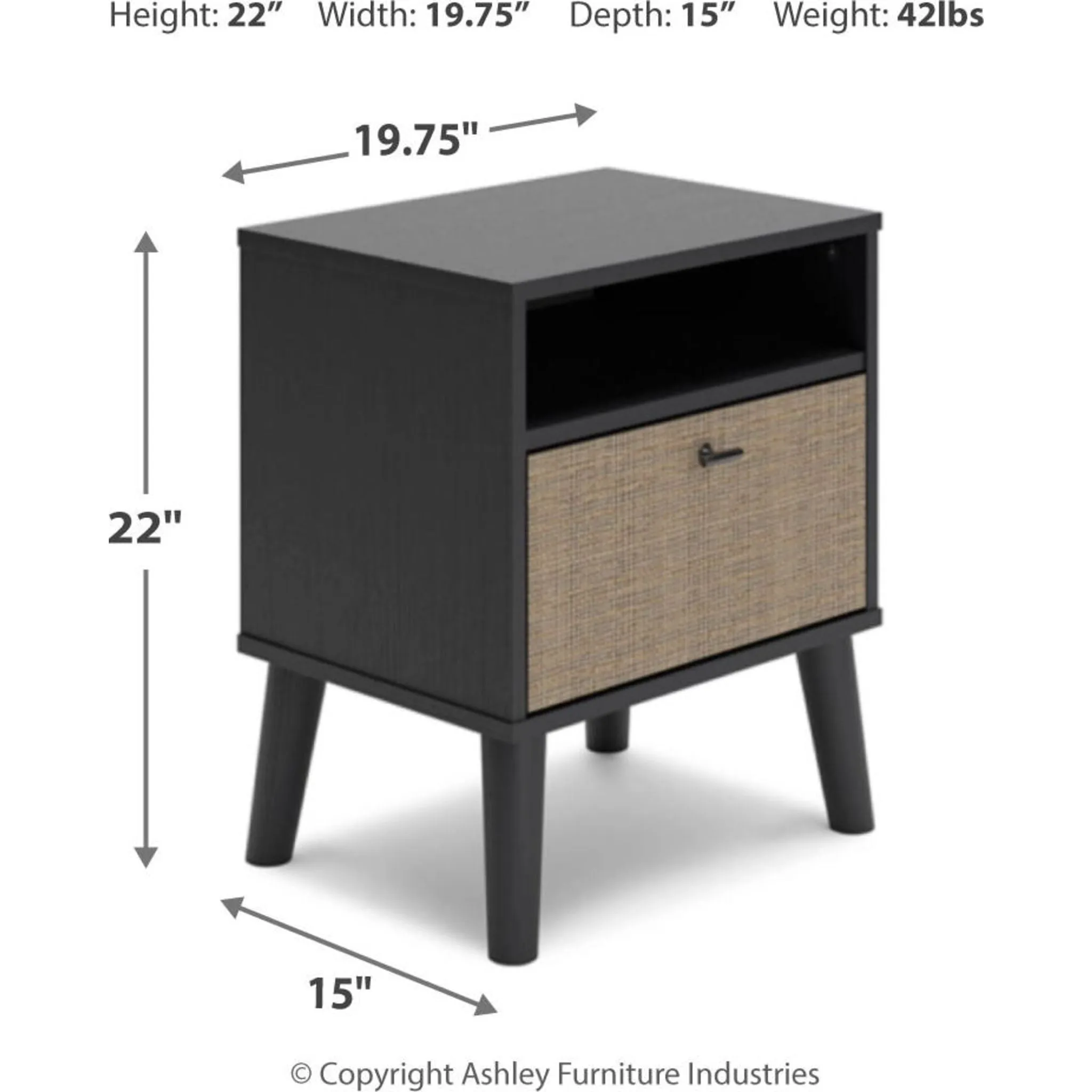 Charlang Nightstand
