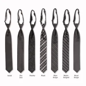 Classic Long Tie - Onyx
