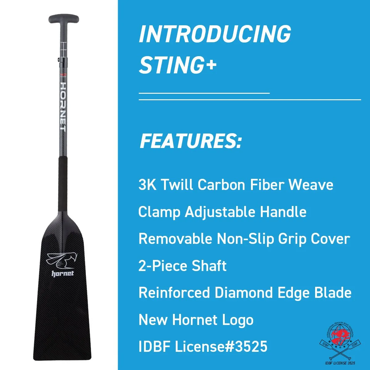 Custom design - (Allen Key) - Hornet adjustable paddle