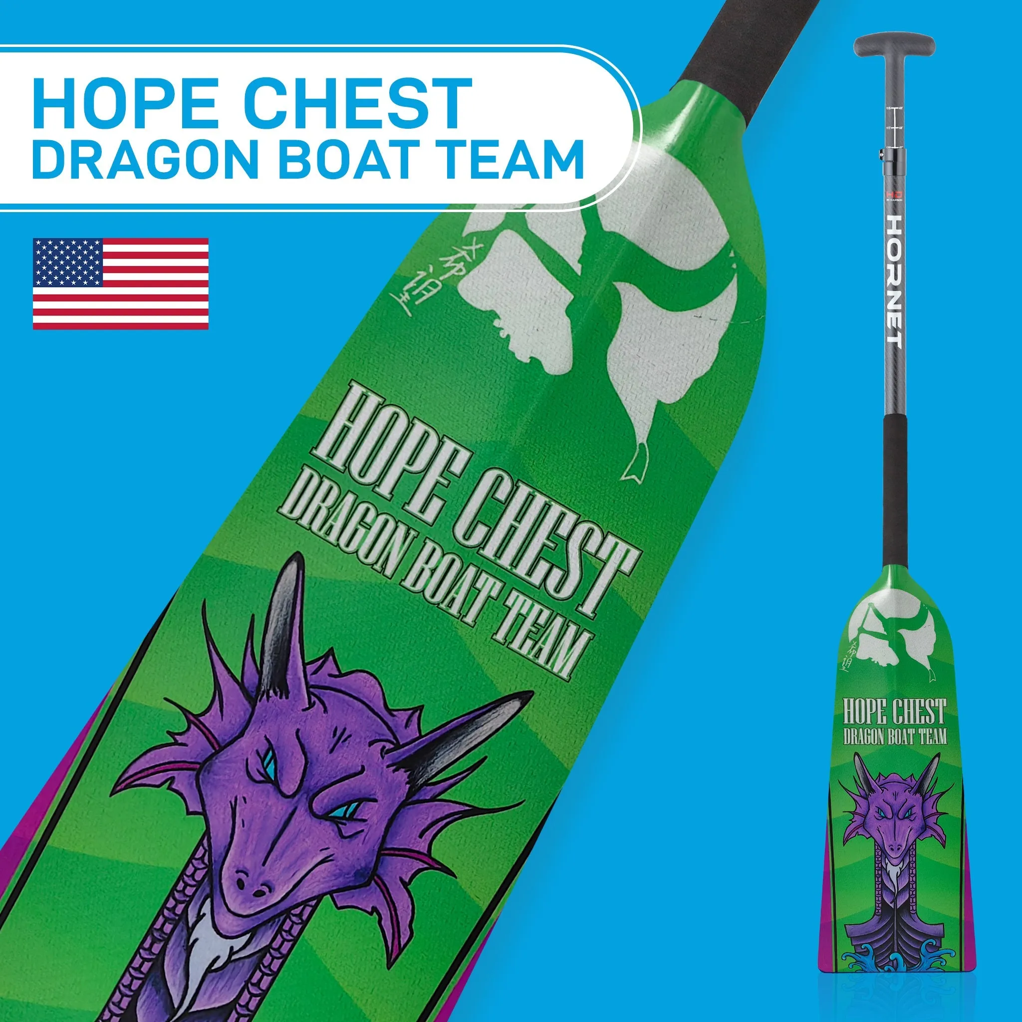 Custom design - (Allen Key) - Hornet adjustable paddle