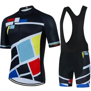 CYKLOPEDIA Team Cycling Jersey Set Man Summer MTB Race Cycling Clothing Short Sleeve Ropa Ciclismo Outdoor Riding Bike Uniform