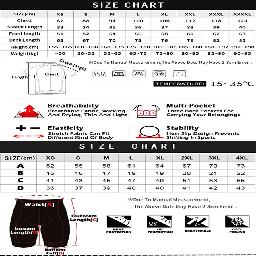 CYKLOPEDIA Team Cycling Jersey Set Man Summer MTB Race Cycling Clothing Short Sleeve Ropa Ciclismo Outdoor Riding Bike Uniform