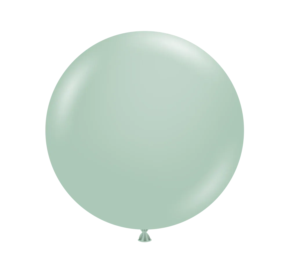 Empower Mint 36″ Latex Balloons (2/Pk)