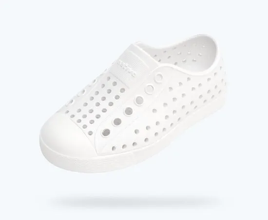 Jefferson Shoe - Shell White/Shell White by Native Shoes