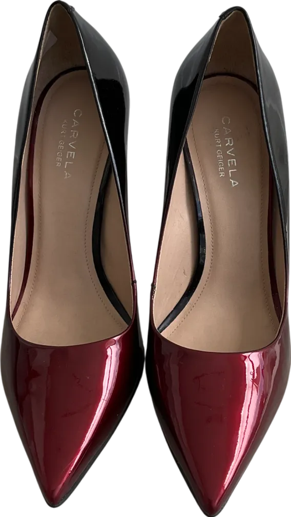 Kurt Geiger Red Ombré Court Shoes UK 8 EU 41 👠