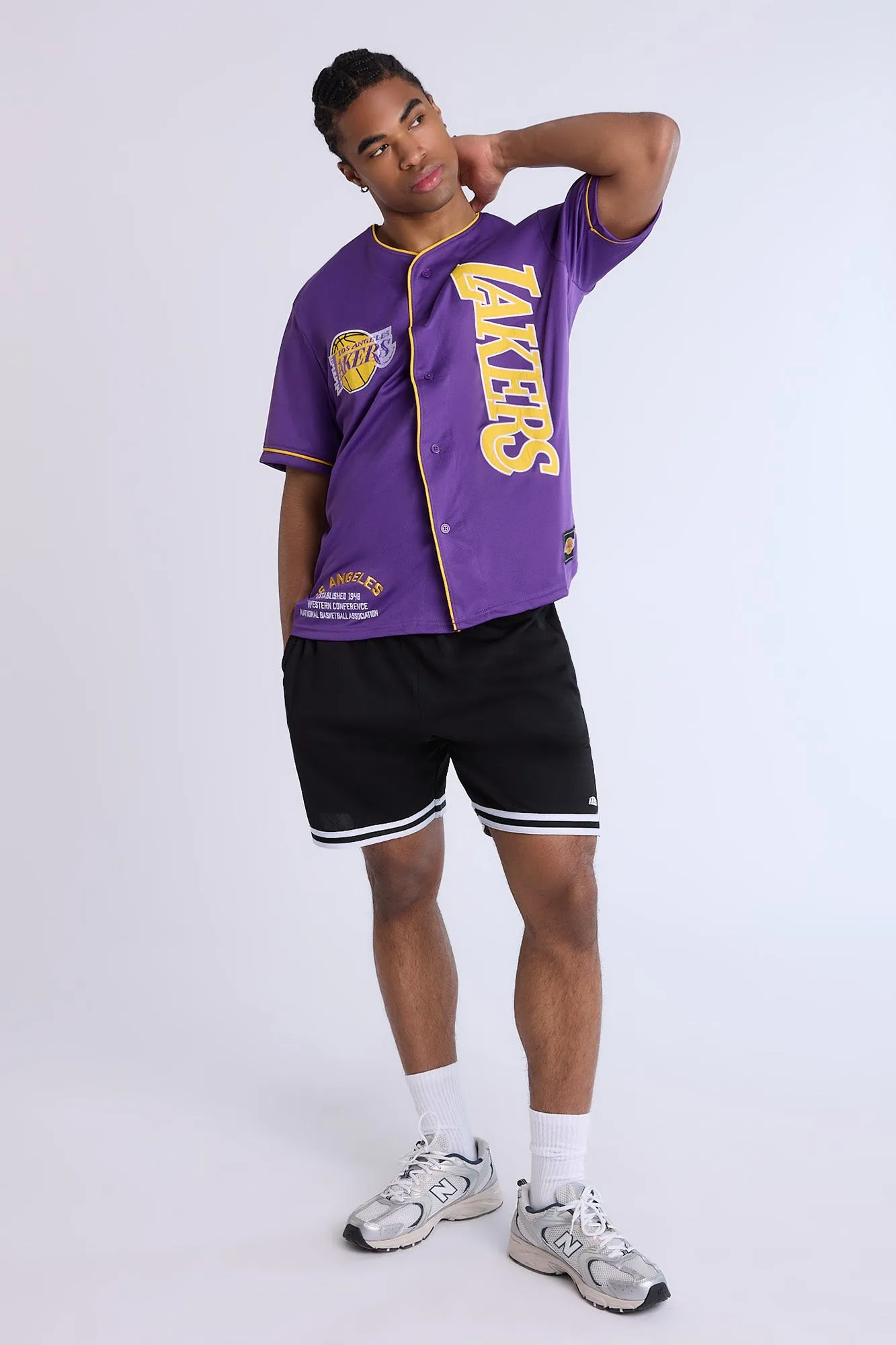 Mens LA Lakers Mesh Jersey