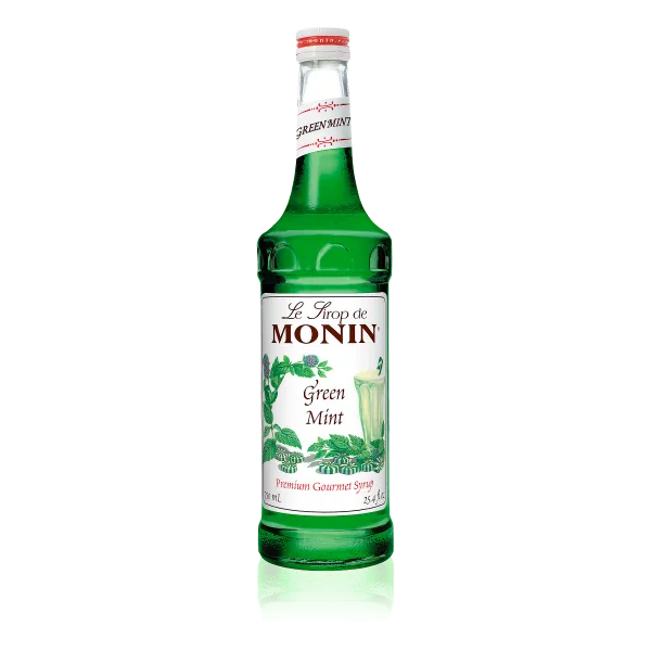 Monin Green Mint Syrup - Bottle (750mL)