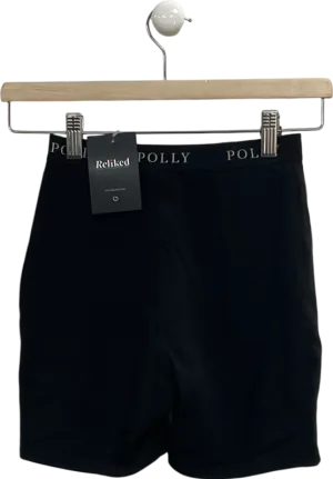 Oh Polly Black Cycling Shorts UK 6