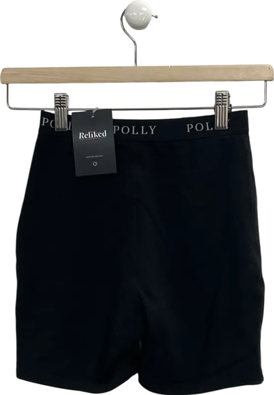 Oh Polly Black Cycling Shorts UK 6