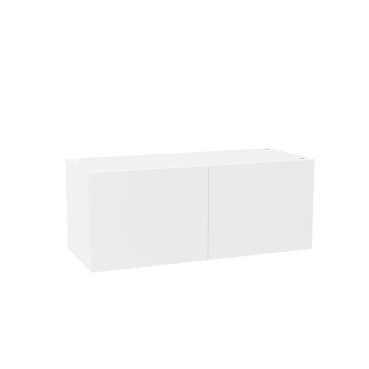 RTA - Glossy White - Double Door Wall Cabinets | 30"W x 12"H x 12"D