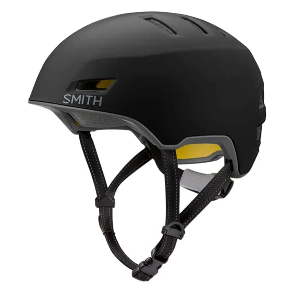 Smith Matte Black/Cement Express MIPS Road Cycling Helmet - E007493JX5962