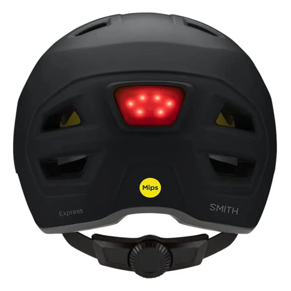 Smith Matte Black/Cement Express MIPS Road Cycling Helmet - E007493JX5962