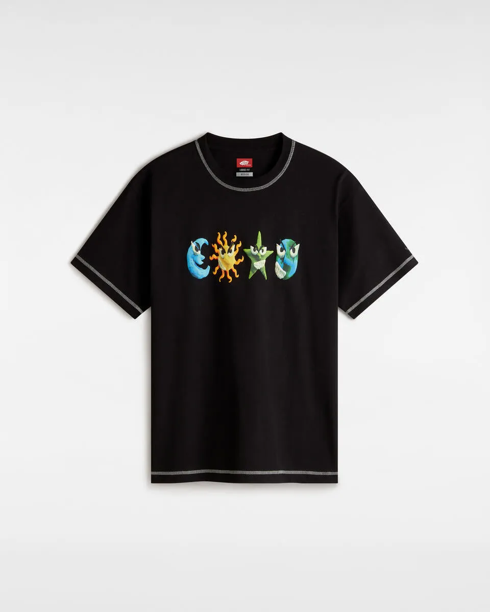 Vans Men's Skate Clay T-Shirt Black VN000M0KBLK