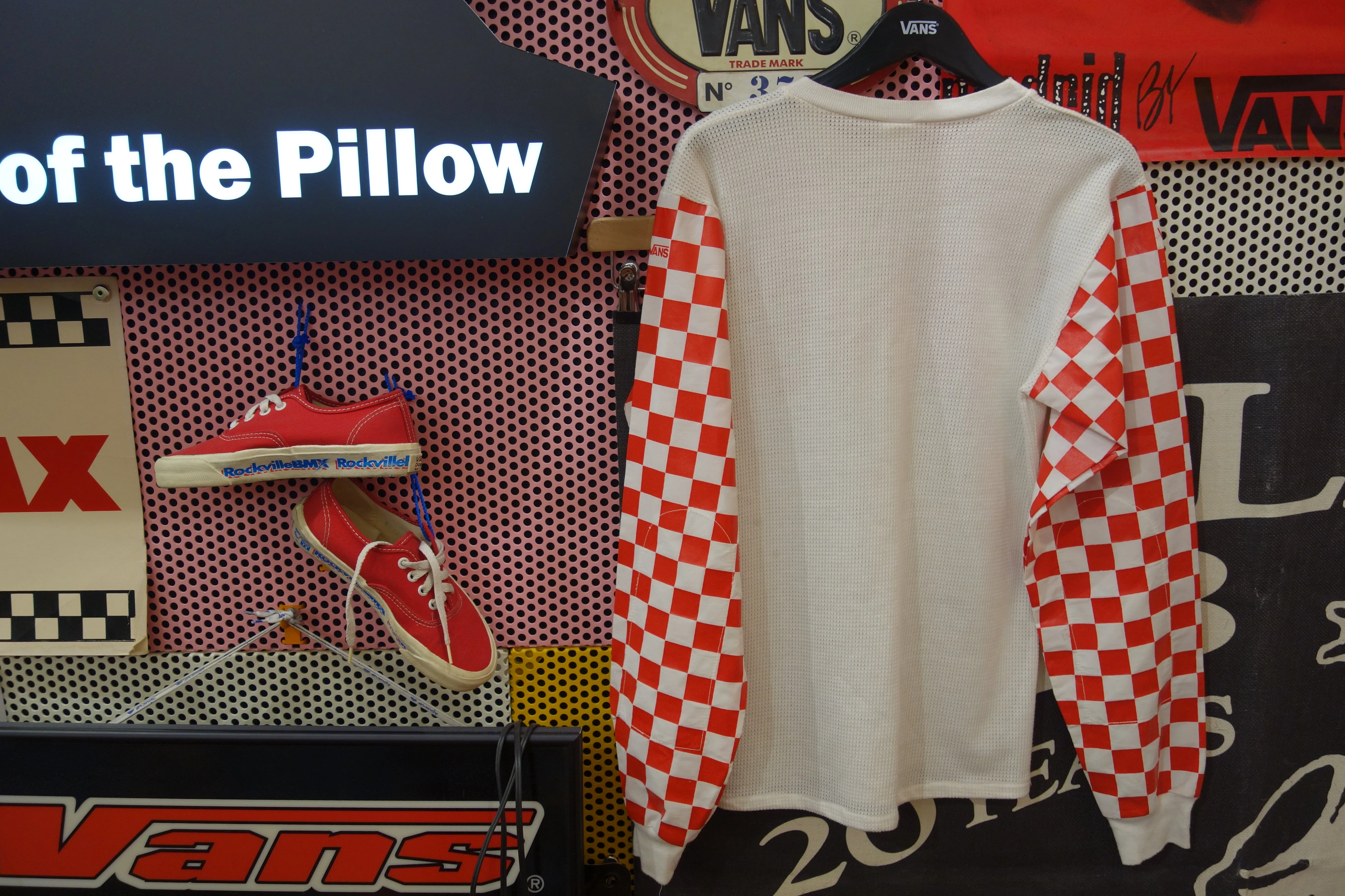 vintage van's factory team jersey ~ S