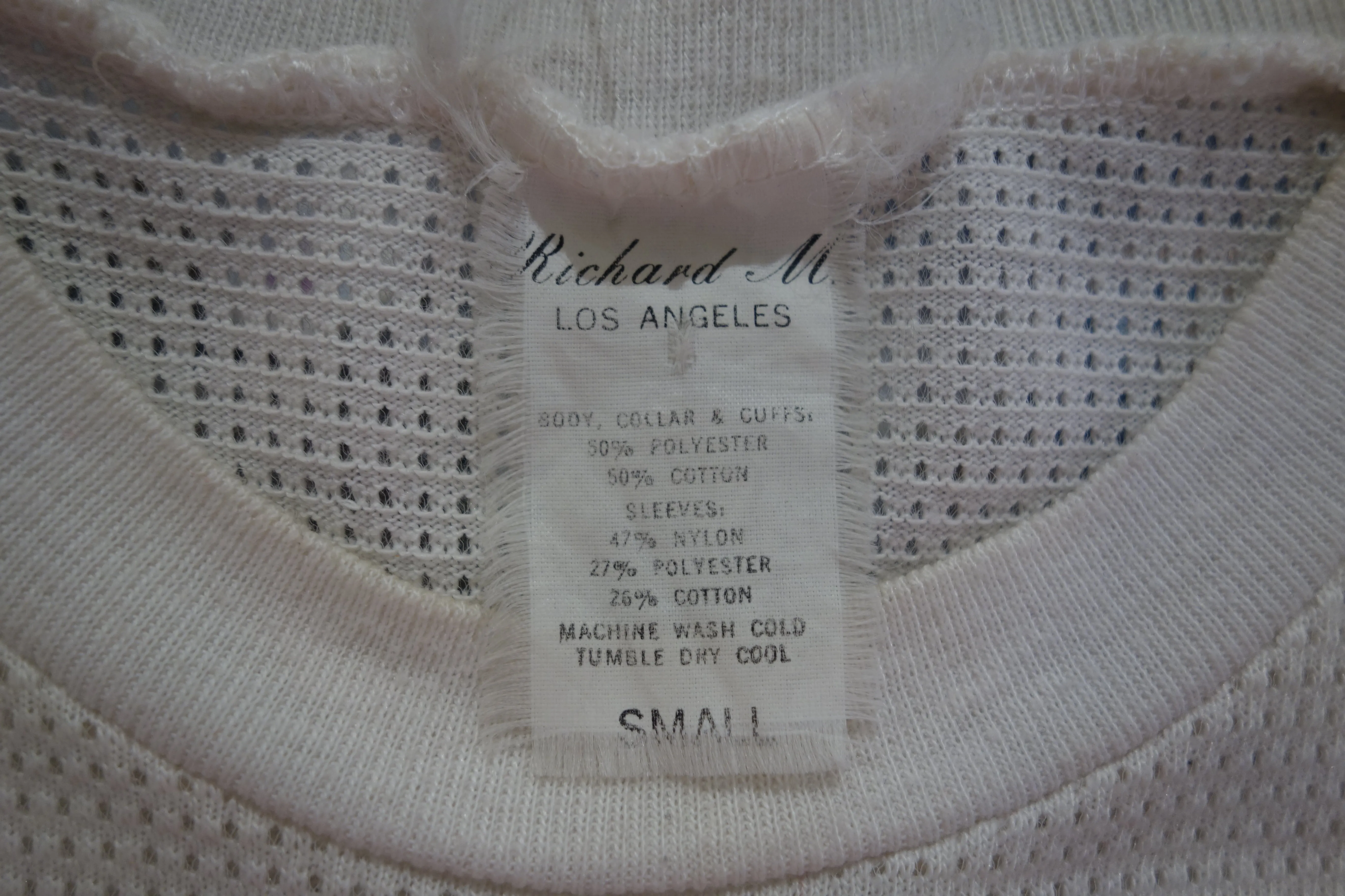 vintage van's factory team jersey ~ S