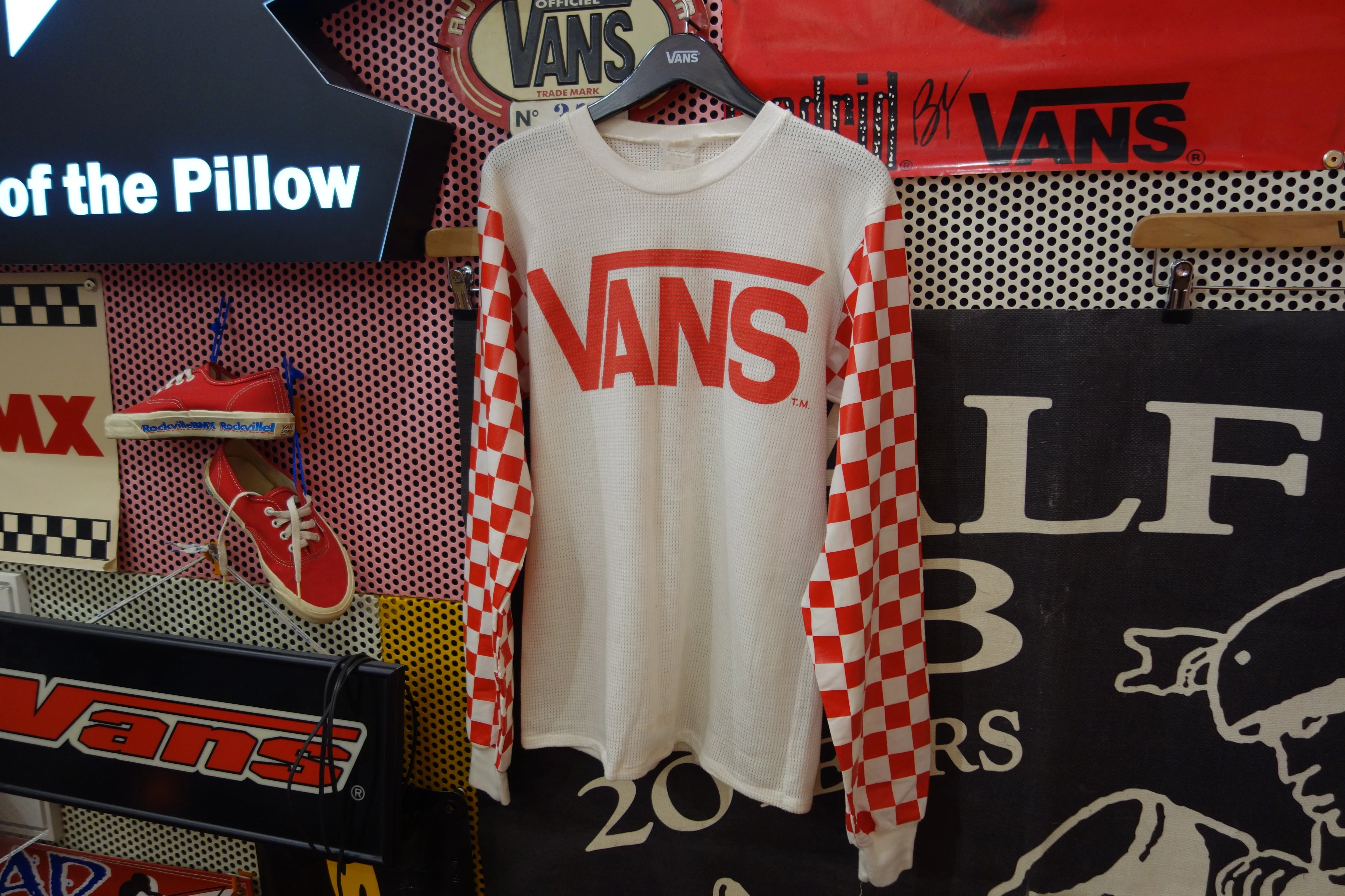 vintage van's factory team jersey ~ S