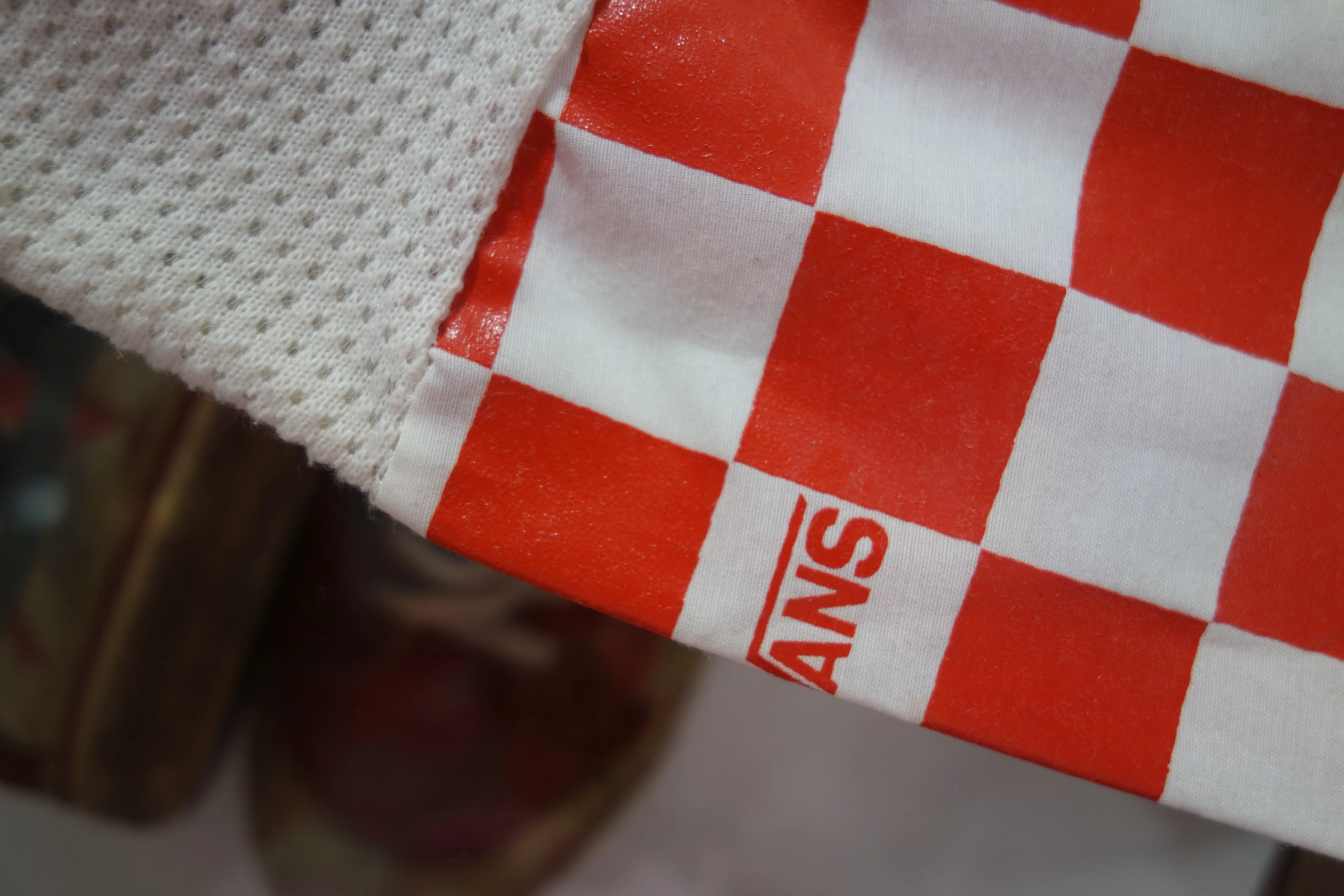 vintage van's factory team jersey ~ S