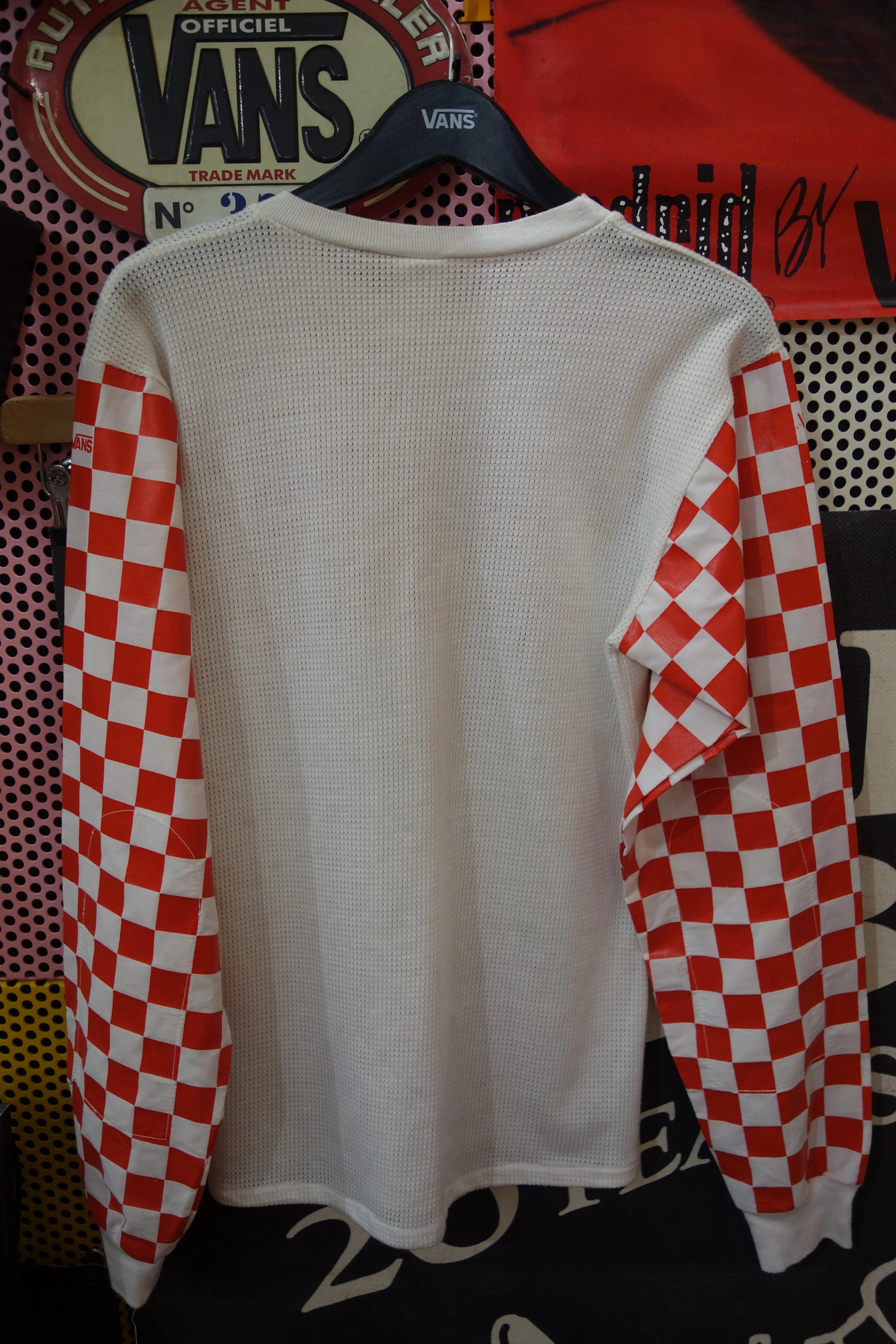 vintage van's factory team jersey ~ S