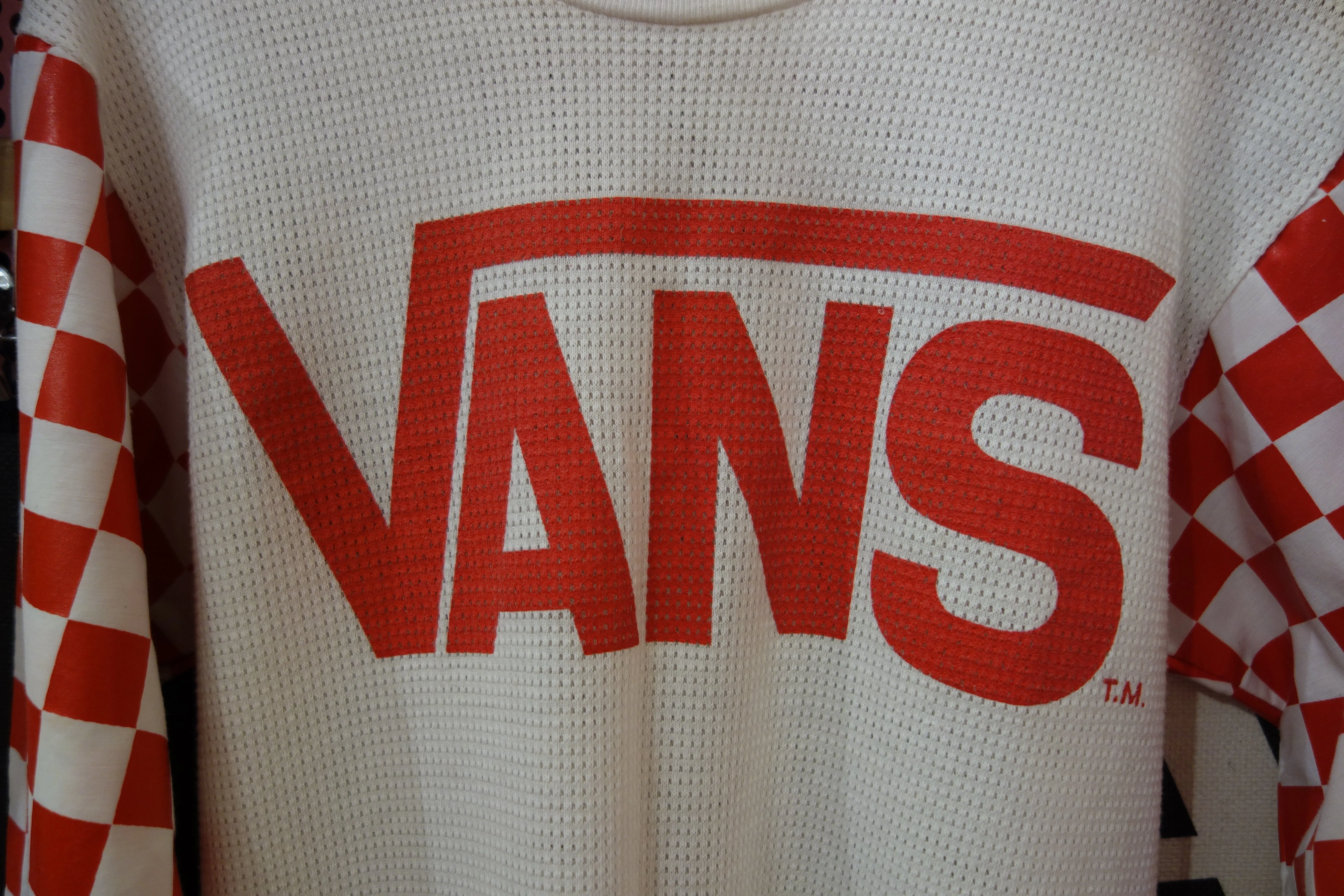 vintage van's factory team jersey ~ S